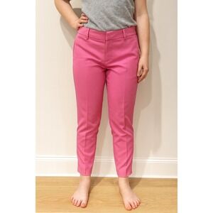 GAP Slim Cropped Pink Pants Size 2 Stretch Womens Career Casual